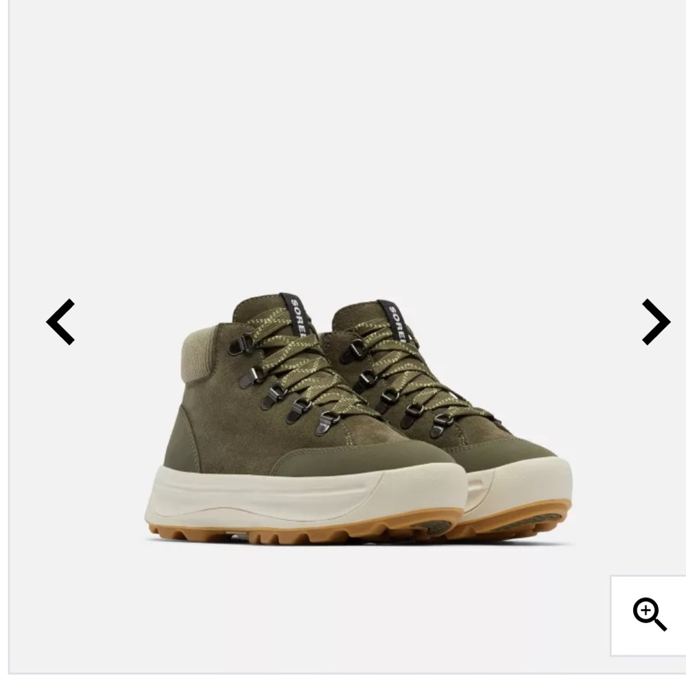 Sorel WOMEN'S ONA™ 503 HIKER BOOT Stone Green, Light Bisque Size 9